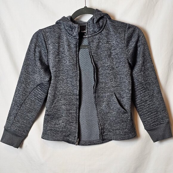 Gray Heathered Hurley Hoodie for Boys - Picture 3 of 6
